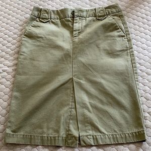 Cargo pencil skirt